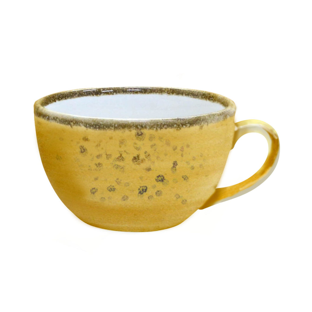 Sango Java Decorated Breakfast Cup/Cappuccino Cup Sunrise Yellow 34cl/12oz (12)