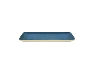 Sango Java Decorated Rectangular Tray Horizon Blue