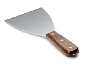 Catering Essentials Wooden Handle Scraper Stainless Steel (8"/10cm blade)