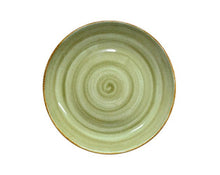 Load image into Gallery viewer, Sango Java Decorated Coupe Plate Meadow Green
