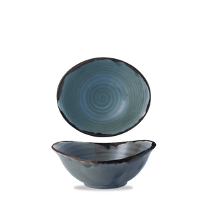 Dudson Harvest Blue Deep Bowl 17.4cm/16.5oz (12)