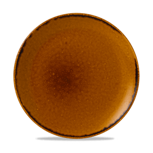 Dudson Harvest Brown Evolve Coupe Plate 26cm (12)