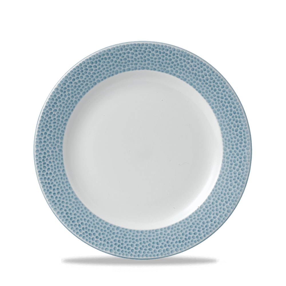 Churchill Isla Spinwash Footed Plate Ocean Blue 23.4cm (12)