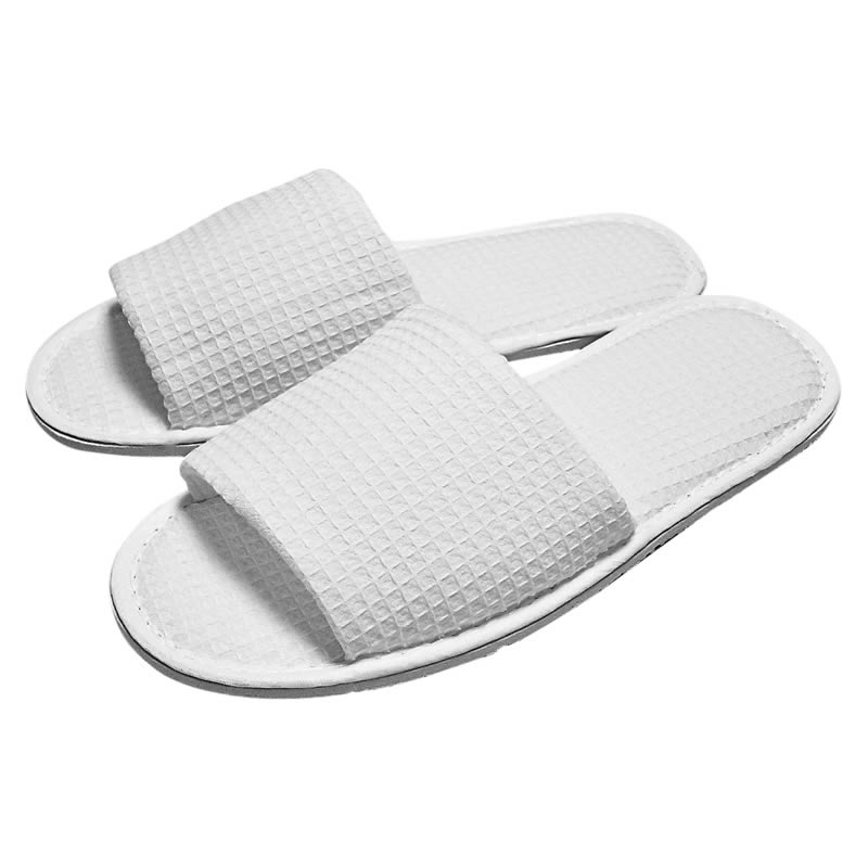 Waffle slippers 2025 open toe