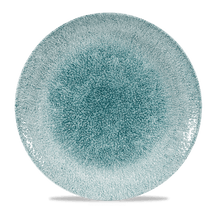 Load image into Gallery viewer, Churchill Raku Jade Green Evolve Coupe Plate
