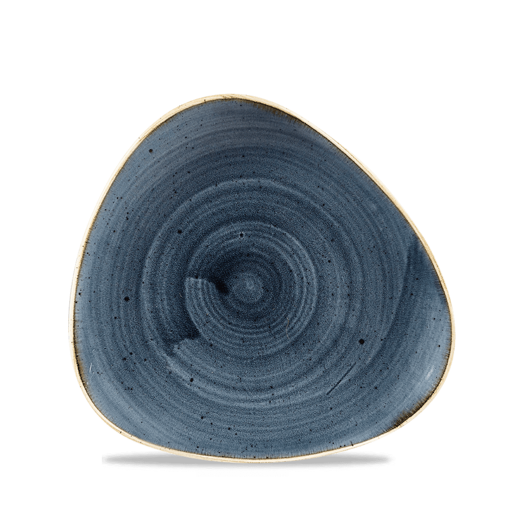 Churchill Stonecast Blueberry Lotus Plate