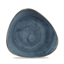 Load image into Gallery viewer, Churchill Stonecast Blueberry Lotus Plate
