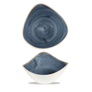 Churchill Stonecast Blueberry Lotus Bowl