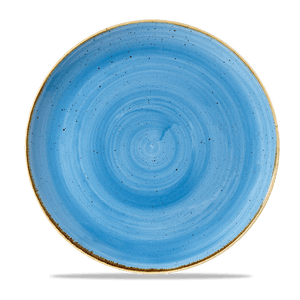 Churchill Stonecast Cornflower Blue Coupe Plate