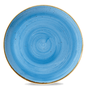 Churchill Stonecast Cornflower Blue Coupe Plate