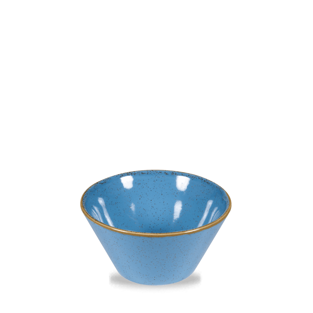 Churchill Stonecast Cornflower Blue Zest Bowl 12oz (12)