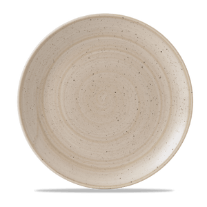 Churchill Stonecast Nutmeg Cream Coupe Plate