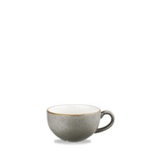 Load image into Gallery viewer, Churchill Stonecast Peppercorn Grey Cappuccino Cup
