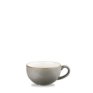 Churchill Stonecast Peppercorn Grey Cappuccino Cup