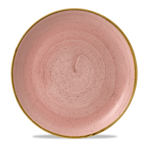 Churchill Stonecast Petal Pink Coupe Plate