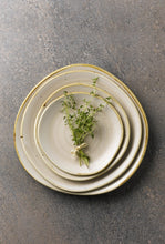 Load image into Gallery viewer, Churchill Stonecast Nutmeg Cream Coupe Plate
