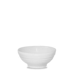 Churchill White Ripple Snack Bowl 12x5.7cm/28cl (12)