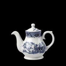 Load image into Gallery viewer, Churchill Blue Willow Sandringham Tea/Coffee Pot
