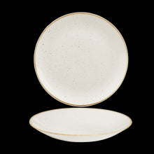 Load image into Gallery viewer, Churchill Stonecast Barley White Deep Coupe Plate
