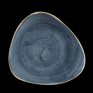 Churchill Stonecast Blueberry Lotus Plate