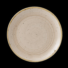 Load image into Gallery viewer, Churchill Stonecast Nutmeg Cream Coupe Plate
