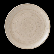 Load image into Gallery viewer, Churchill Stonecast Nutmeg Cream Coupe Plate
