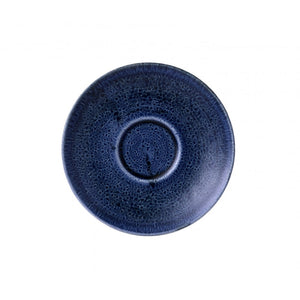 Churchill Stonecast Plume Ultramarine Saucer