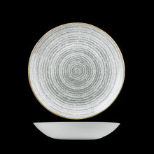 Load image into Gallery viewer, Churchill Studio Prints Stone Grey Coupe Bowl 18.2cm (12)
