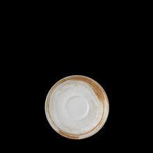 Load image into Gallery viewer, Dudson Sandstone Cappuccino Saucer 6.25&quot;
