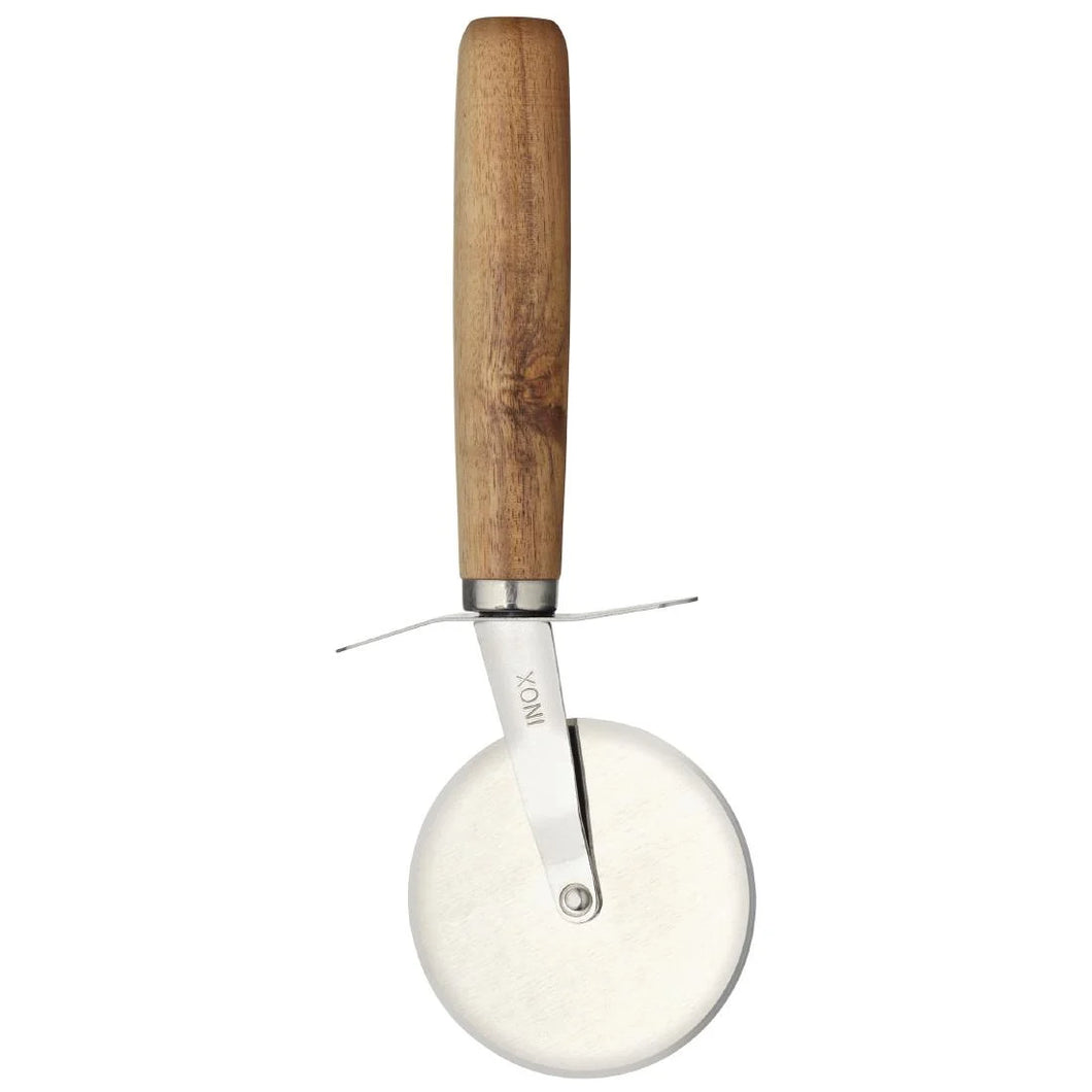 Kitchencraft Pizza Cutter (Wooden Handle)