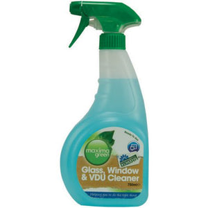 Maxima Green Glass Window & VDU Cleaner (750ml)