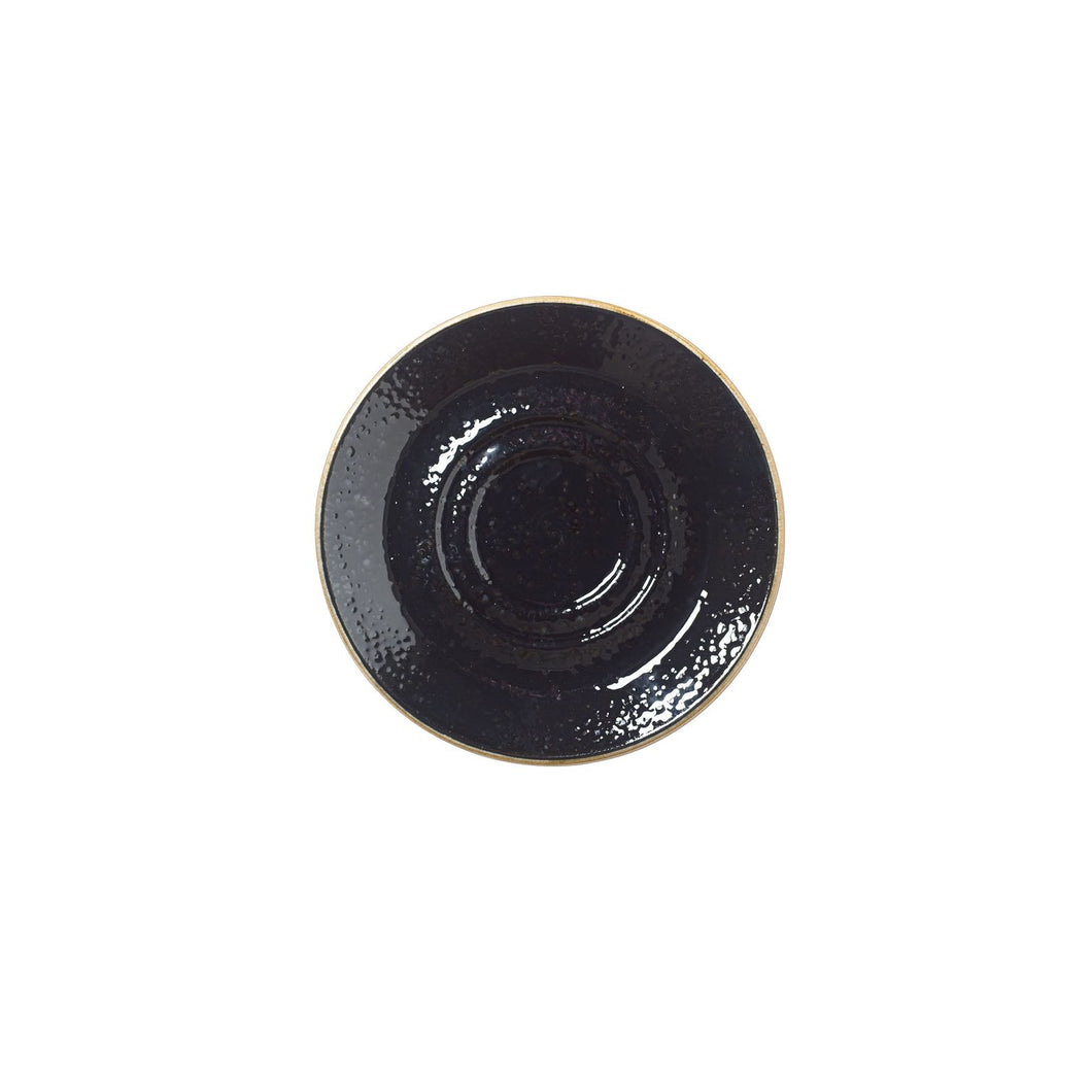 Steelite Craft Liquorice Stand/Saucer Double Well Large 14.5cm