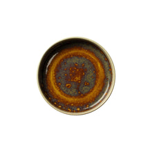 Load image into Gallery viewer, Steelite Aurora Vesuvius Amber Round Stacking Tray
