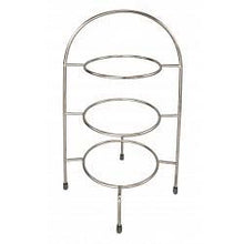 Load image into Gallery viewer, Trends 3 Tier Cake Stand Stainless Steel
